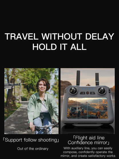 ZLL SG909 MAX GPS Drone With 4K Camera 6KM Touch Screen RC Profesional Drone 360° obstacle avoidance Foldable RC Quadcopter