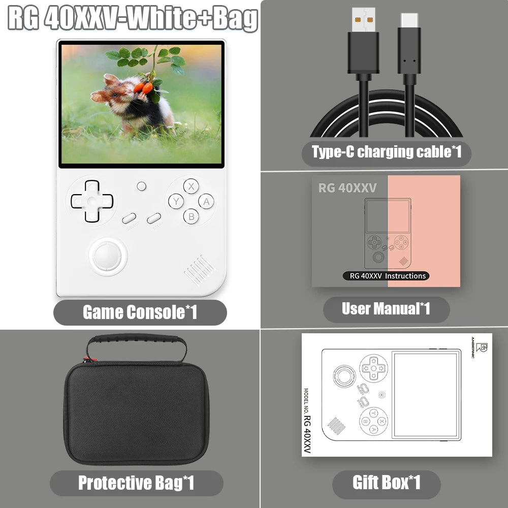ANBERNIC RG 40XXV 64 Bit Linux Retro Handheld Game Console