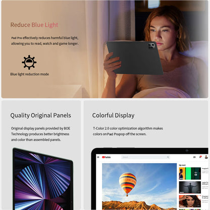 10.1 Inch Android 13 Tablet with Octa Core 4GB RAM 64GB ROM
