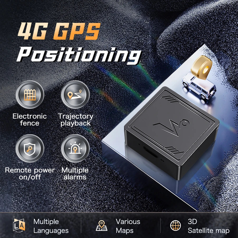 4G GPS Tracker with App