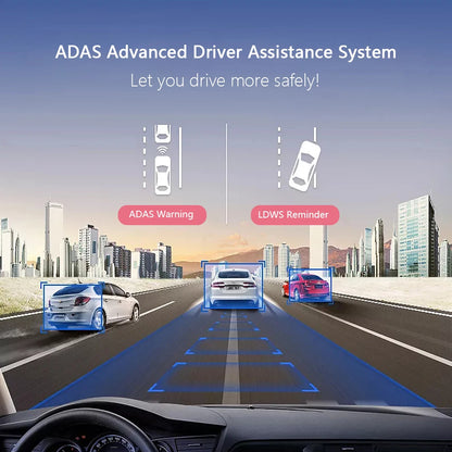 Podofo ADAS Dash Cam Dvr Dash Camera Car DVR HD Dashcam