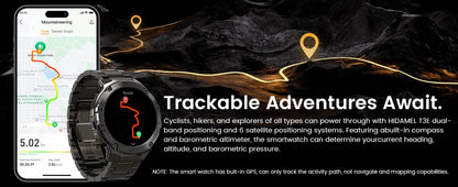 HIDAMEL T3E GPS Smart Watch