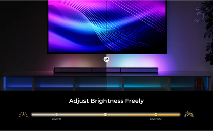 ULTIMEA 7.1 Surround Sound Bar with 2 Surround Speakers & 6.5" Subwoofer, Surround Sound System for TV with RGB, APP Control
