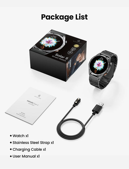 HAYLOU Solar 5 Voice Calling Smartwatch