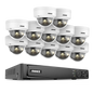 Annke H.265+ 3K Smart Dual Light POE Camera System 2.8MM Len Human Vehicle Detection IP67 Security Protection Video Surveillance