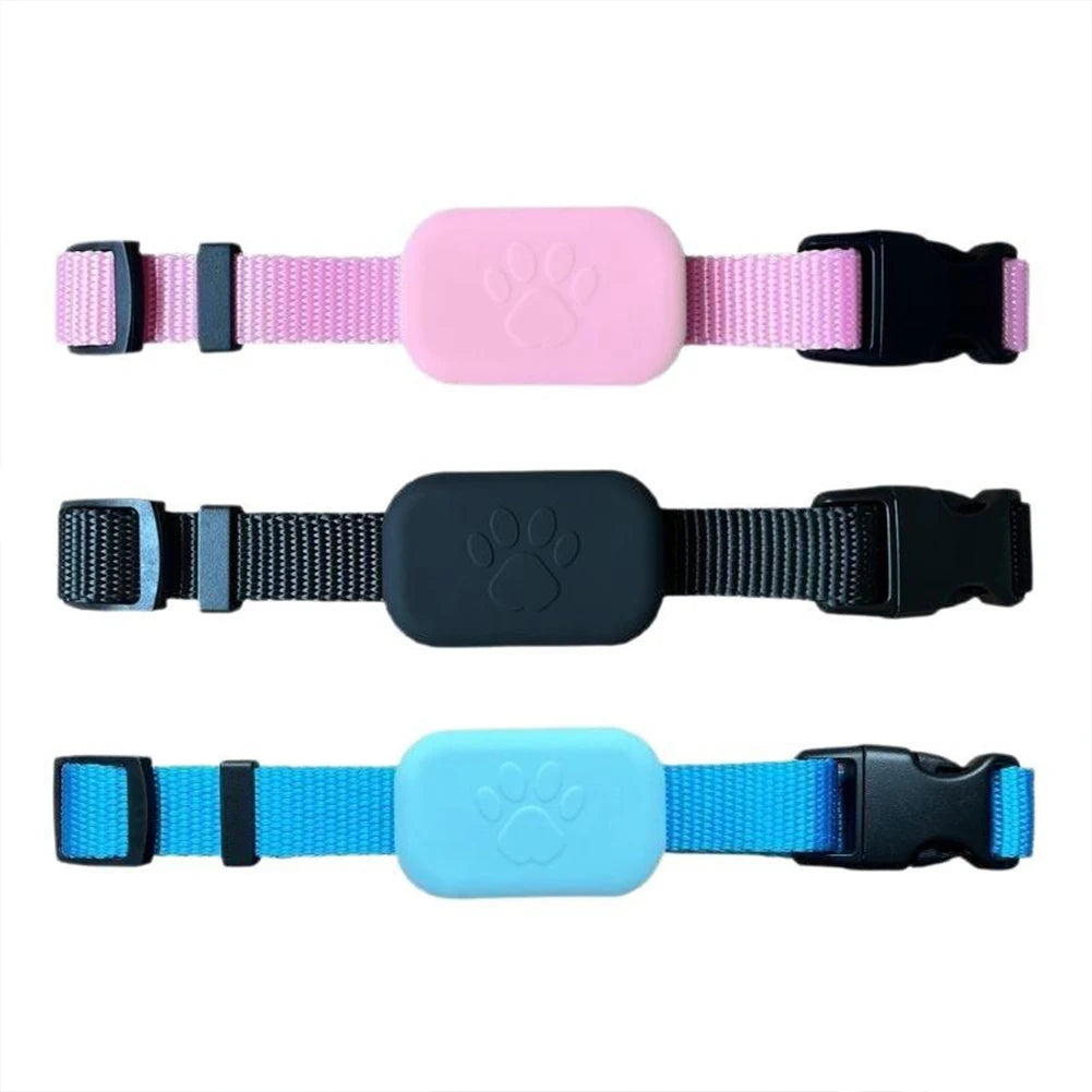 Pet GPS Tracker with Adjustable Collar Dog Tracker Smart Pet Locator for Cats and Dogs