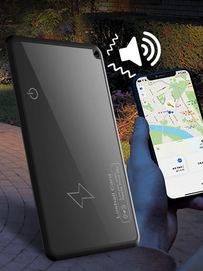 Wallet Tracker Card Bluetooth-Compatible Find My App GPS Locator Thin Item Finder
