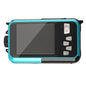 Underwater Camera - 16X Waterproof HD 2.7K 48MP Digital Camera for Snorkeling