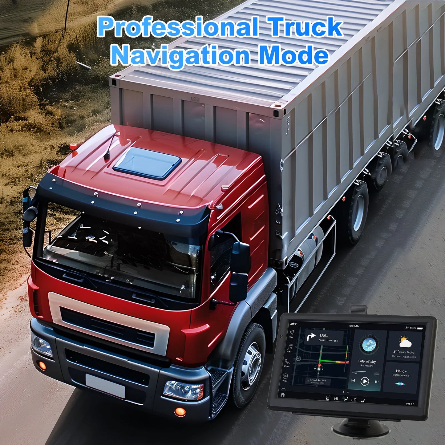 Wireless Car Screen GPS Navigation